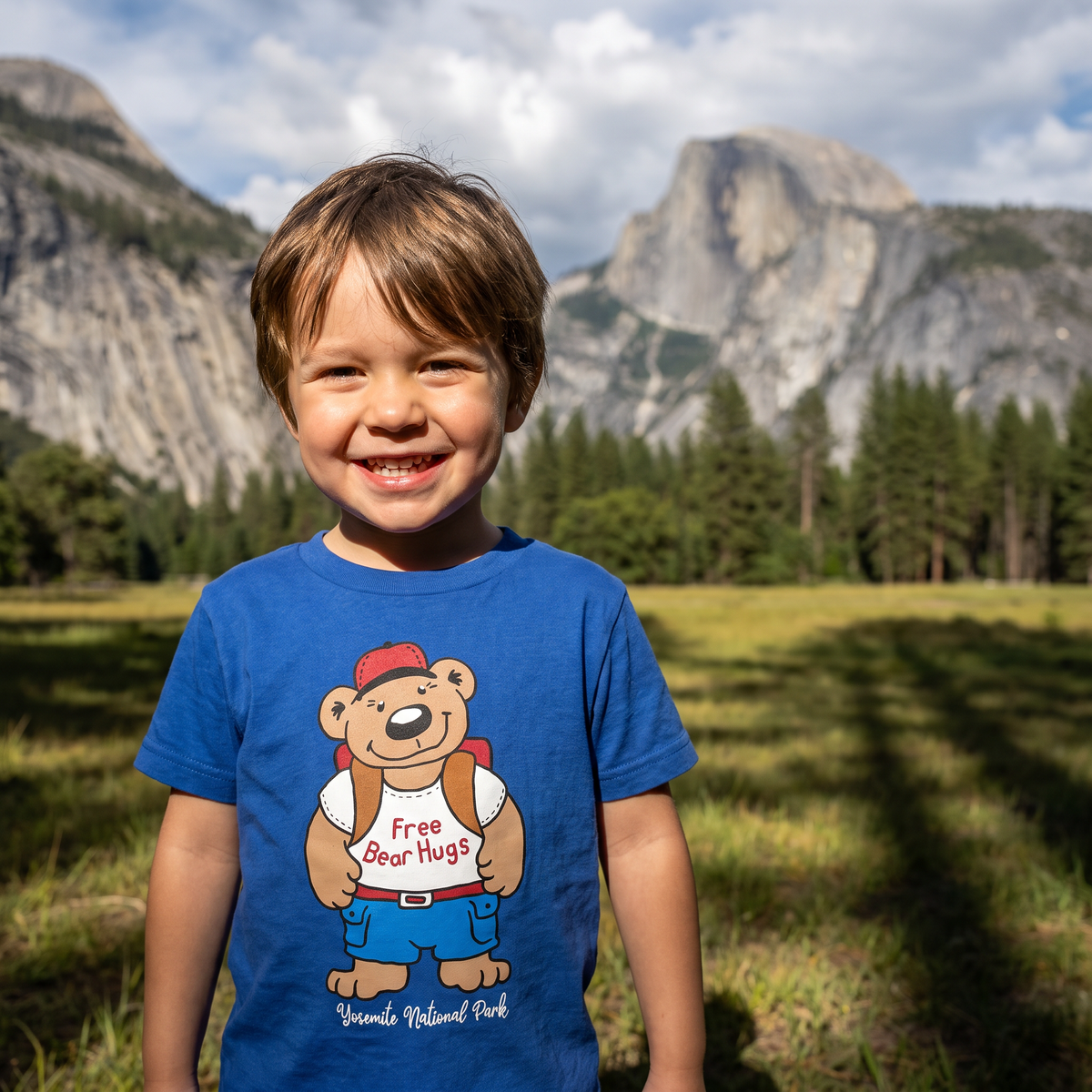 Yosemite Free Bear Hugs - lifestyle photo, kids