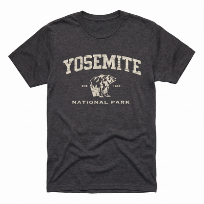Yosemite Arch Icon - Dark Grey Heather flat lay