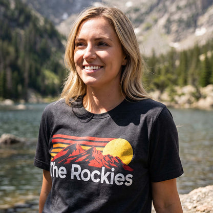 Rockies Retro Sunset