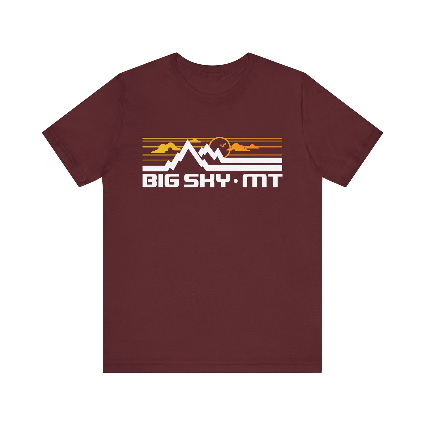 Big Sky Montana Sunset Peaks