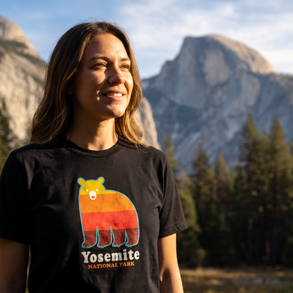 Yosemite Sunny Babe Bear - lifestyle photo, women's