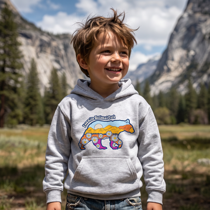 Yosemite Bear Necessities Hoodie - lifestyle photo, kids