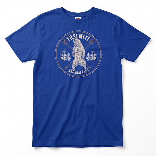 Yosemite Buffalo Nickel Bear - True Royal flat lay