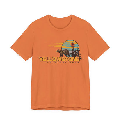 Yellowstone Grizzly Sunset