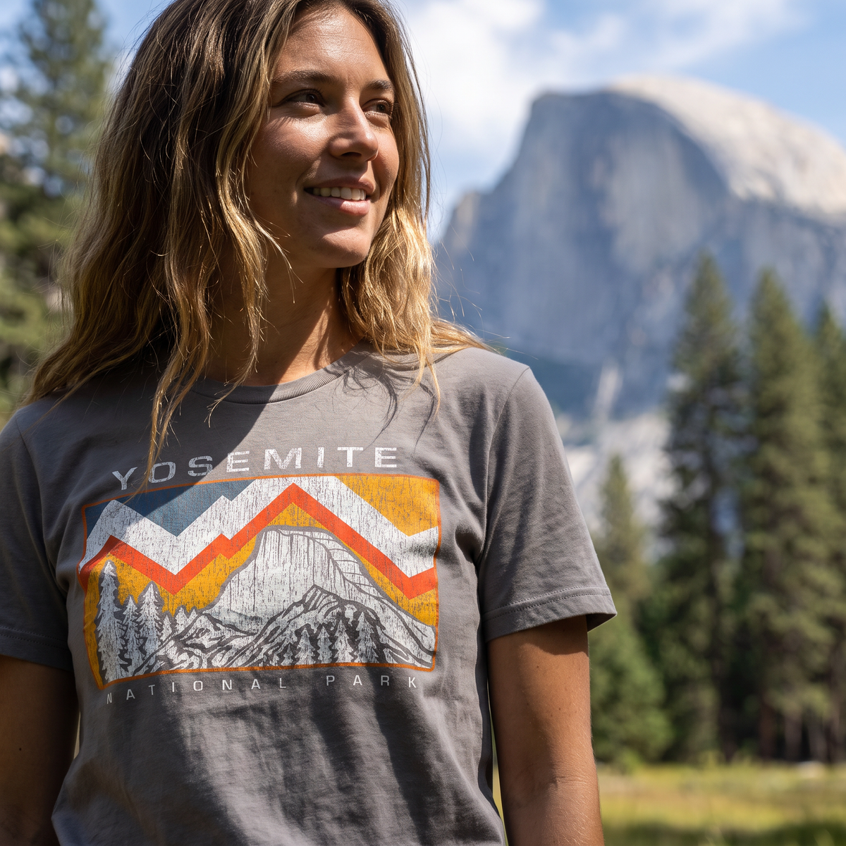 Yosemite Frequency - lifestyle photo, women's