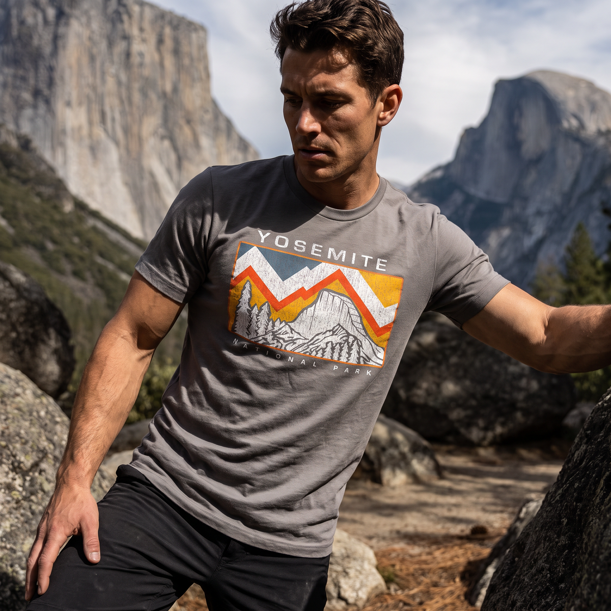 Yosemite Frequency - lifestyle photo, men's