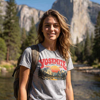 Yosemite Valley - lifestyle photo, women's