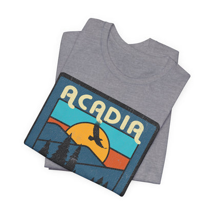 Acadia National Park Retro Badge