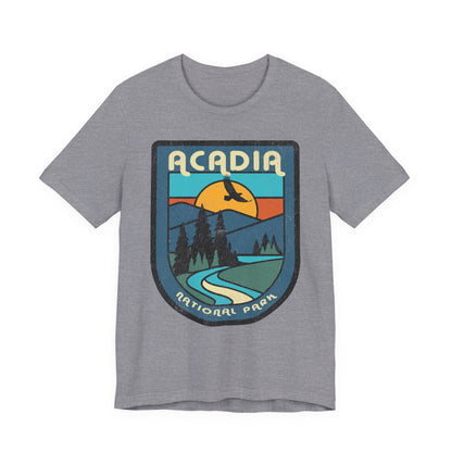 Acadia National Park Retro Badge