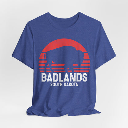 Badlands Sunset Bison