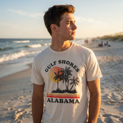 Gulf Shores Sunset Palms