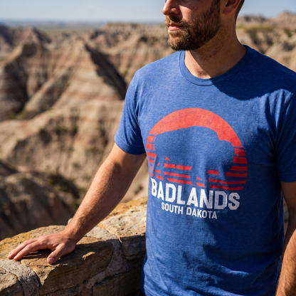 Badlands Sunset Bison