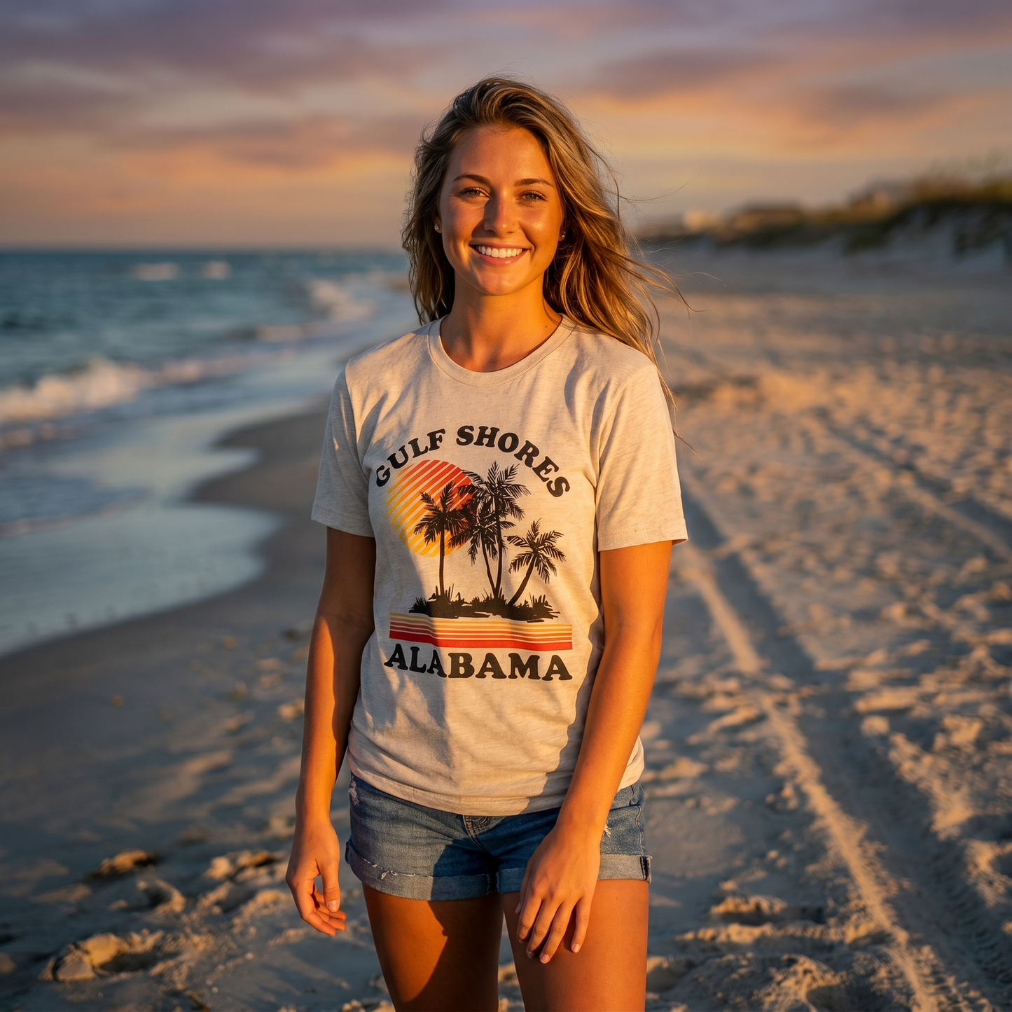 Gulf Shores Sunset Palms