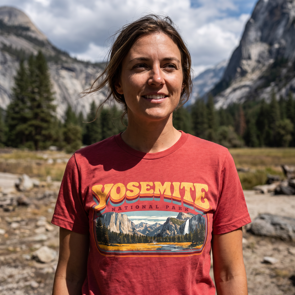 Yosemite Groovy - lifestyle photo, women's