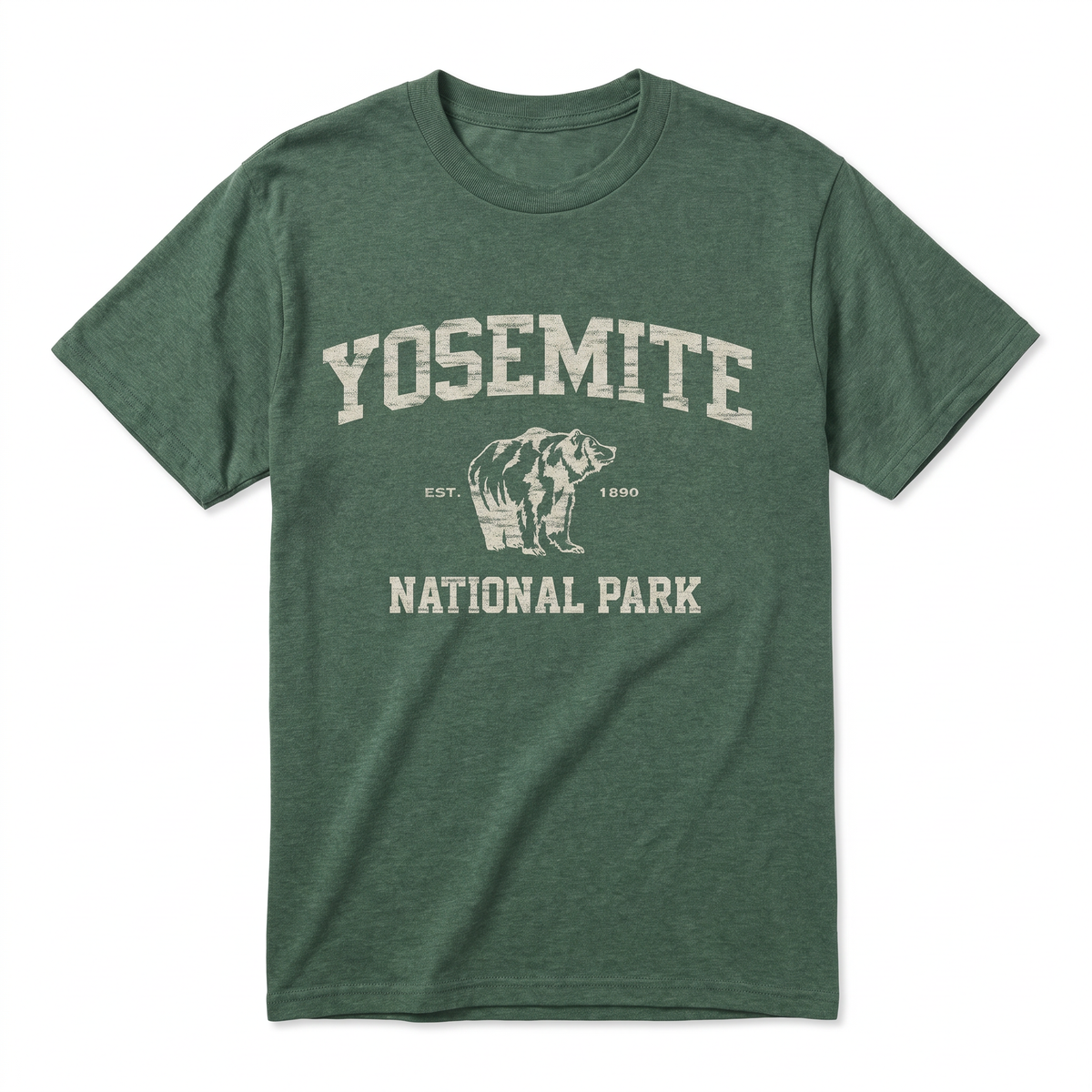 Yosemite Arch Icon - Heather Forest flat lay